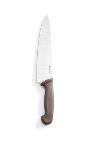 Nóż kucharski HACCP 385 mm, brązowy | HENDI, 842799