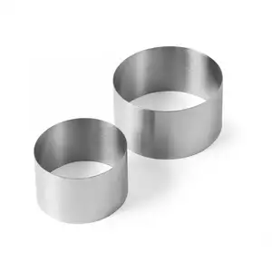 Pierścień, rant kucharsko-cukierniczy o średnicy 90 mm | HENDI, 512302