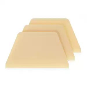 Skrobak trapezowy 216x128 mm, 3 szt. | HENDI, 554432