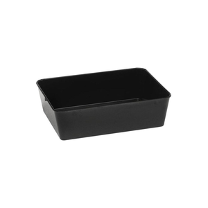 Pojemnik na mięso z melaminy 280x210x60 mm, czarny | HENDI, 568804