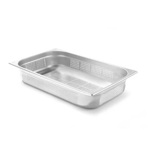 Perforowany pojemnik GN 1/1 100 mm  | HENDI, Kitchen Line