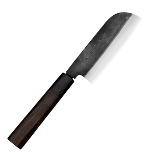 Nóż Kamagata Usuba 120 mm | HIDEO KITAOKA, Shirogami Black Oktagon
