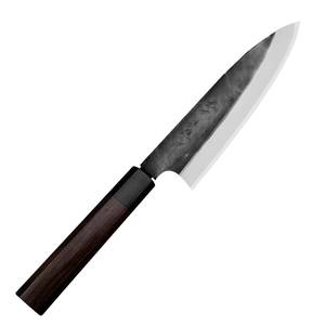 Nóż Funayuki 180 mm | HIDEO KITAOKA, Shirogami Black Oktagon