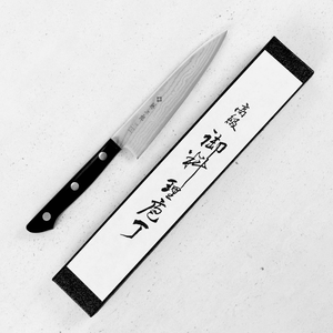 Nóż uniwersalny 135 mm | TOJIRO, Damascus VG-10