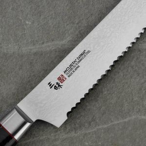 Nóż do pieczywa 230 mm | MCUSTA ZANMAI, VG-10 Pro Zebra