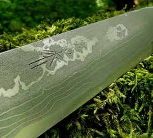 Nóż Outdoor 160 mm | TAKESHI SAJI, Miyabi Shirogami