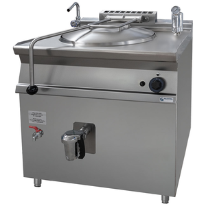 Kocioł warzelny z grzaniem pośrednim, gazowy, 12,5 kW, 80 l, 800x700x900 mm | STALGAST, Linia 700