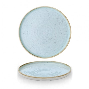Talerz płytki okrągły z rantem 260 mm | CHURCHILL, Duck Egg Blue