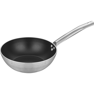 Patelnia wok aluminiowa z powłoką nieprzywierajacą, do indukcji 8,5 l o średnicy 360 mm | STALGAST, Comfort Plus