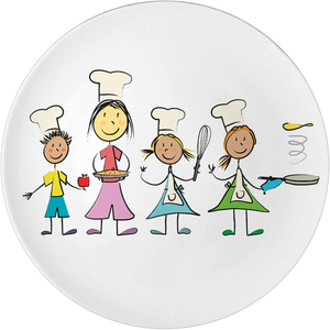 Talerz płytki, 240 mm | STALGAST, Zestaw przedszkolny II