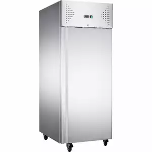 Szafa mroźnicza ze stali nierdzewnej, GN 2/1, 650 l, 0,48 kW, 740x830x2010 mm | STALGAST, 830621