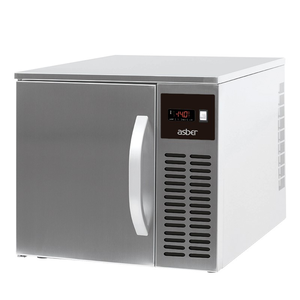 Schładzarko-zamrażarka szokowa 3xGN1/1, 0,565 kW, 590x700x520 mm | ASBER, BBC-03