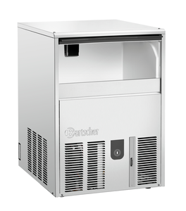 Łuskarka do lodu 130 kg/24h, pojemność zasobnika 18 kg, chłodzona powietrzem, 0,69 kW, 680x510x1000 mm | BARTSCHER, F 130
