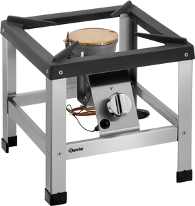 Taboret gazowy 6,8 kW, 400x445x400 mm | BARTSCHER, G-1KB 1K680