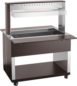 Wózek bufetowy, grzewczy, 3x GN 1/1, 1177x1250x1590 mm | BARTSCHER, W3110-200W