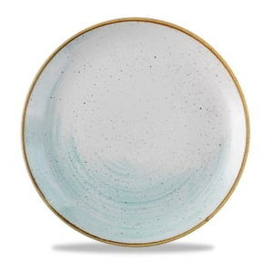 Talerz płytki coupe 288 mm | CHURCHILL, Stonecast Accents Duck Egg