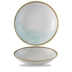 Talerz głęboki coupe 248 mm 1,1 l | CHURCHILL, Stonecast Accents Duck Egg