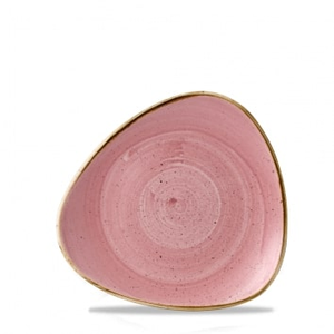 Talerz płytki trójkątny 229 mm | CHURCHILL, Petal Pink