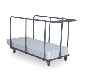 Wózek do transportu stołów cateringowych, szary | AMERBOX, 811221