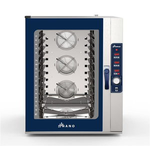 Piec konwekcyjno-parowy, elektryczny, 10x 600x400, 937x827x1211 mm, 15,7 kW | NANO, Drive Bakery