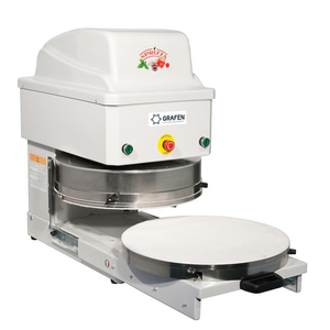 Automatyczna prasa do ciasta do pizzy 500mm, 0,75 kW, 502x728x768mm | GRAFEN, 222454