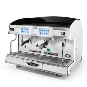 Ekspres do kawy, kolbowy, 2-grupowy, czarny | WEGA, My Concept