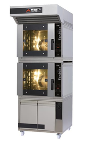 Piec do pizzy konwekcyjny z nawilżaniem 10x 400x600, 850x980x1110 mm | MORETTI FORNI, MFF100