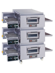 Piec tunelowy do pizzy 3-komorowy, gazowy, 29,7 kW, 1640x900x1440 mm | MORETTI FORNI, T64