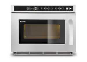 Kuchenka mikrofalowa z możliwością programowania, z portem USB, 18 l, 3 kW, 230 V, 563x420x340 mm | HENDI, 281376