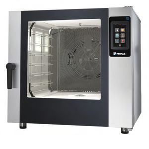 Piec konwekcyjno-parowy, gazowy, 6x GN 1/1 lub 600x400, 840x1026x969 mm, 17,3 kW | PRIMAX, PB-DTG906-HD