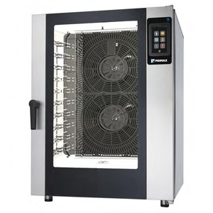 Piec konwekcyjno-parowy, gazowy, 10x GN 1/1 lub 600x400, 840x1026x1294 mm, 20,6 kW | PRIMAX, PB-DTG910-HD