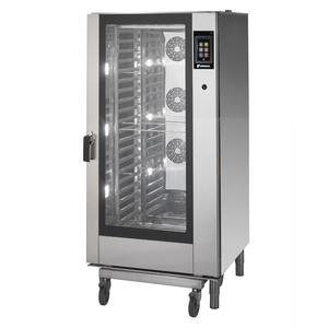 Piec konwekcyjno-parowy, elektryczny, 20x GN 1/1, 860x998x1860 mm, 37 kW | PRIMAX, PG-DTE120-HD