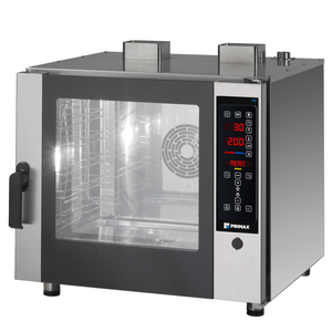 Piec konwekcyjno-parowy, gazowy, 6x GN 1/1, 750x820x748 mm, 13,78 kW | PRIMAX, PG-SPG106-HD