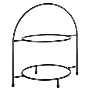 Stojak do serwowania na 2 talerze, 290x195x300 mm | APS, Industrial