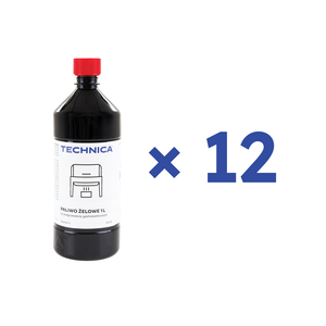 [Zestaw] 12 x Paliwo żelowe do podgrzewaczy gastronomicznych 1000 ml | TECHNICA, 510102