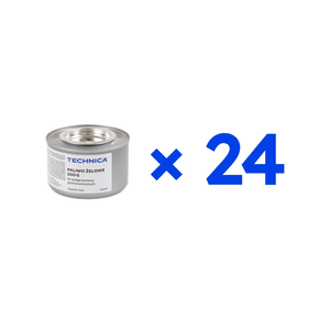 [Zestaw] 24 x Paliwo żelowe do podgrzewaczy gastronomicznych 200 g | TECHNICA, 510101