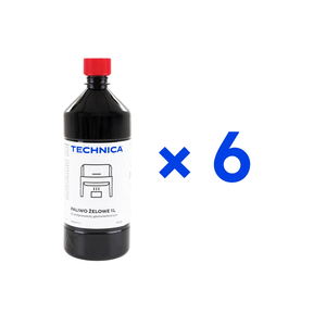 [Zestaw] 6 x Paliwo żelowe do podgrzewaczy gastronomicznych 1000 ml | TECHNICA, 510102