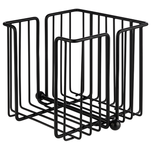 Serwetnik metalowy 190x190x180 mm | APS, Urban
