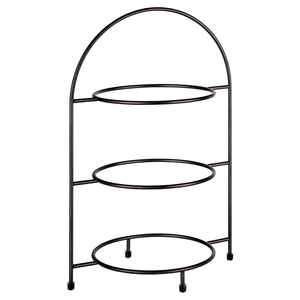 Stojak do serwowania na 3 talerze, 290x195x430 mm | APS, Industrial