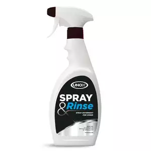 Płyn do mycia pieców, 12x 0,75 l | UNOX, Spray & Rinse