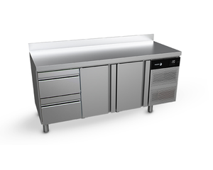 Stół chłodniczy 2-drzwiowy z 2 szufladami, 403 l, 1800x700x850 mm, 0,17 kW | FAGOR, Advance
