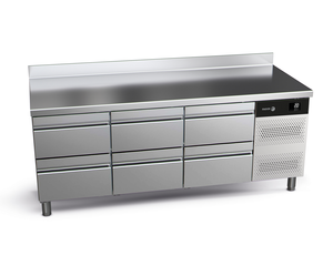Stół chłodniczy z 6 szufladami, 403 l, 1800x700x850 mm, 0,17 kW | FAGOR, Advance