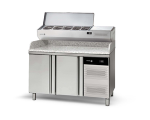 Stół chłodniczy 2-drzwiowy, bez agregatu, 274 l, 1042x700x850 mm, 0,03 kW | FAGOR, Concept