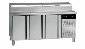 Stół do pizzy 3-drzwiowy, 452 l, 1792x700x1050 mm, 0,522 kW | FAGOR, linia 700