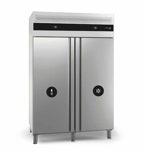 Szafa chłodniczo-mroźnicza, 2-drzwiowa, ze stali nierdzewnej, 1220 l, 0,654 kW, 1318x842x2040 mm | FAGOR, Concept