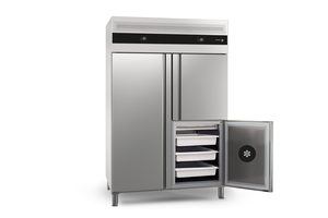 Szafa chłodnicza z komorą mroźniczą, 3-drzwiowa, ze stali nierdzewnej, 1301 l, 1,008 kW, 1388x826x2008 mm | FAGOR, Concept