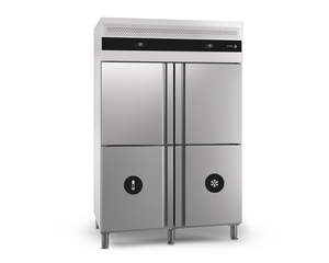 Szafa chłodnicza, dwutemperaturowa, 4-drzwiowa, ze stali nierdzewnej, 1301 l, 0,367 kW, 1388x826x2008 mm | FAGOR, Concept