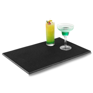 Mata barmańska gumowa 300x150x10 mm | BAR UP, 597989