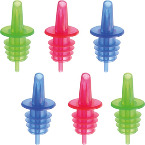 Nalewak do alkoholu, mix kolorów, 6 szt. | BAR UP, 599457