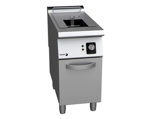 Frytownica gazowa G30 propan-butan jednokomorowa 15 l z kranem spustowym, wolnostojąca z drzwiami, 15 kW, 230 V, 400x930x850 mm | FAGOR, F-G9115